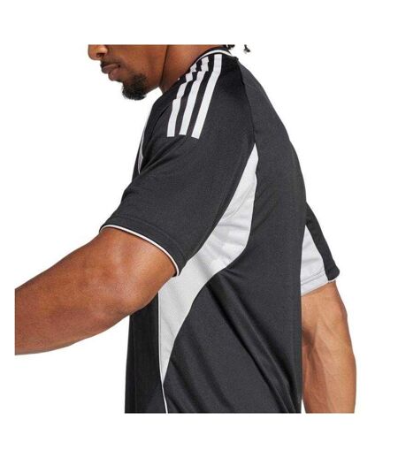 T-shirt Motif/style 3 Rayures Tiro Competition Homme Noir Adidas