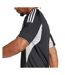 T-shirt Motif/style 3 Rayures Tiro Competition Homme Noir Adidas-4