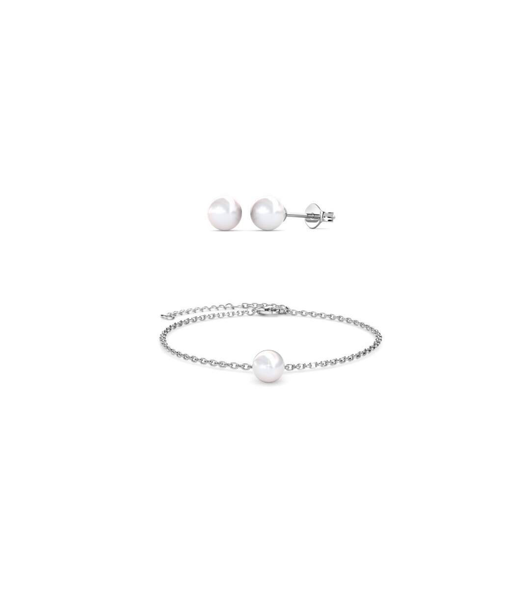 Parures Full Moon Crystal Pearl, Perle d’imitation