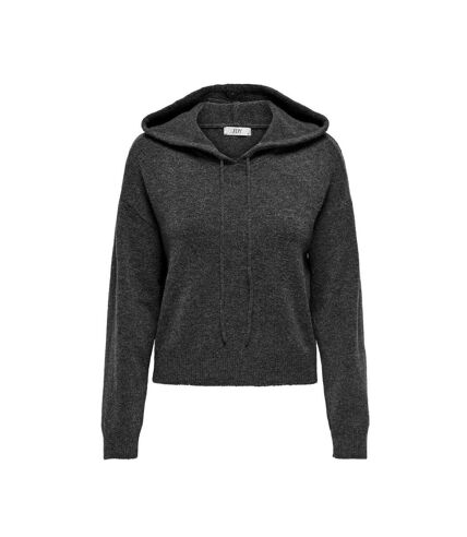 Pull Sweat à capuche Gris Femme JDY Life - L