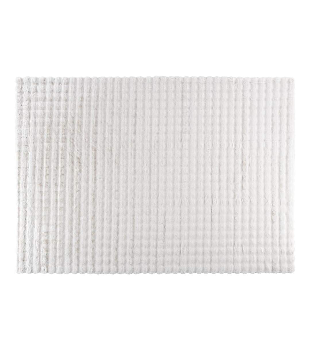 Tapis Imitation Fourrure Novis 200x290cm Blanc-1