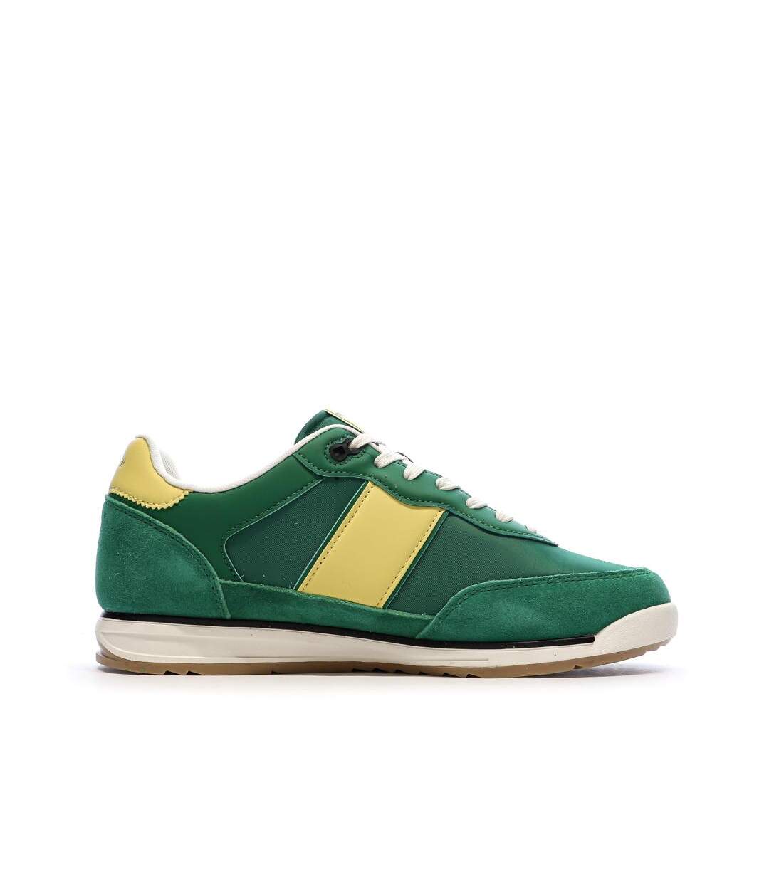 Baskets verte/jaune homme teddy smith 120506-2