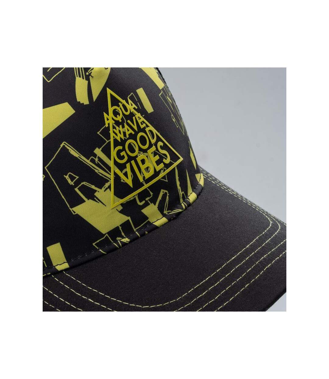 Childrens/kids Albar Baseball Cap Black Green Aquawave-3