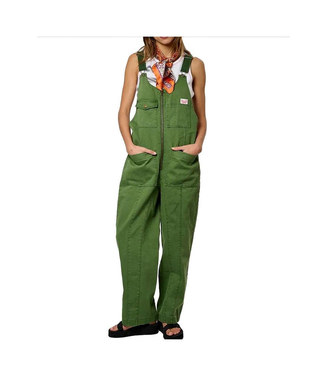 Salopette verte femme kaporal venus-1