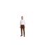 Pantalon Motif/style Logo Kane Homme Marron Boss-1