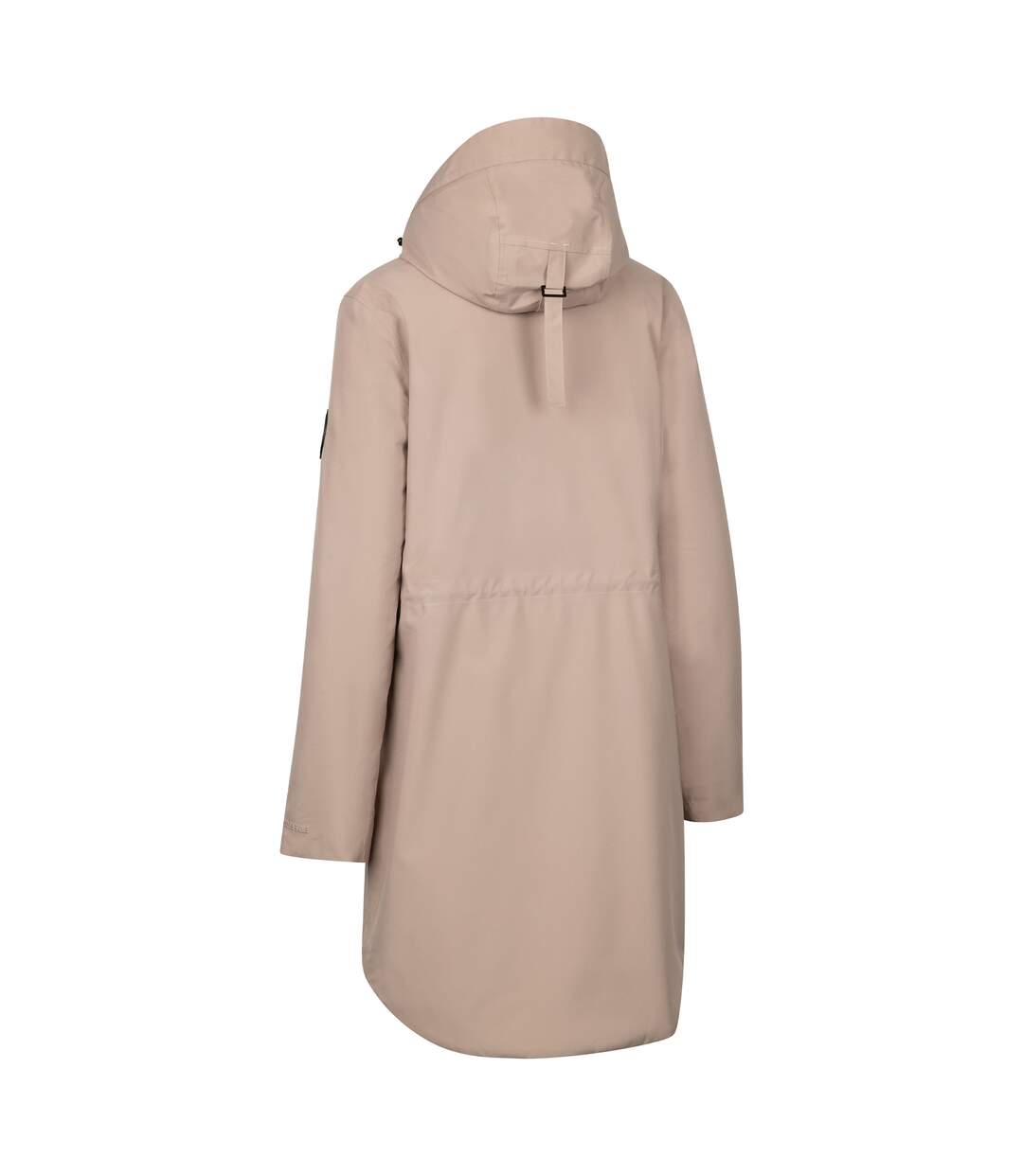 Womens/ladies Deborah Dlx Waterproof Jacket Sand Trespass-2