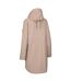 Womens/ladies Deborah Dlx Waterproof Jacket Sand Trespass-2