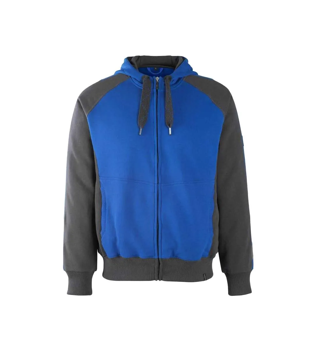 Mens Unique Wiesbaden Full Zip Hoodie Royal Blue Dark Navy Mascot-1