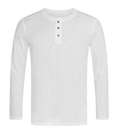 T-shirt manches longues - Homme - ST9460 - blanc