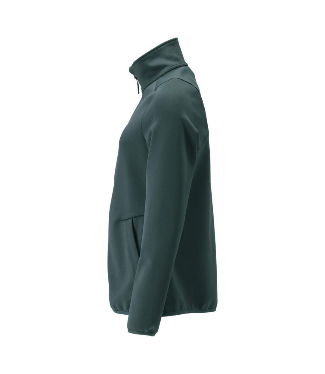 Womens/ladies Customised Fleece Jacket Forest Green Mascot-3