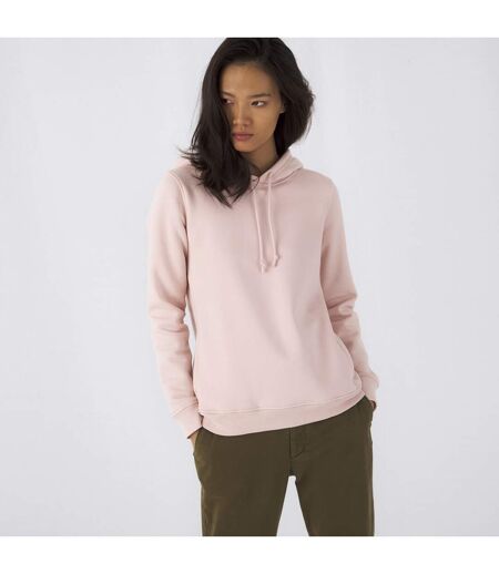 Sweat À Capuche Femme Rose B&C