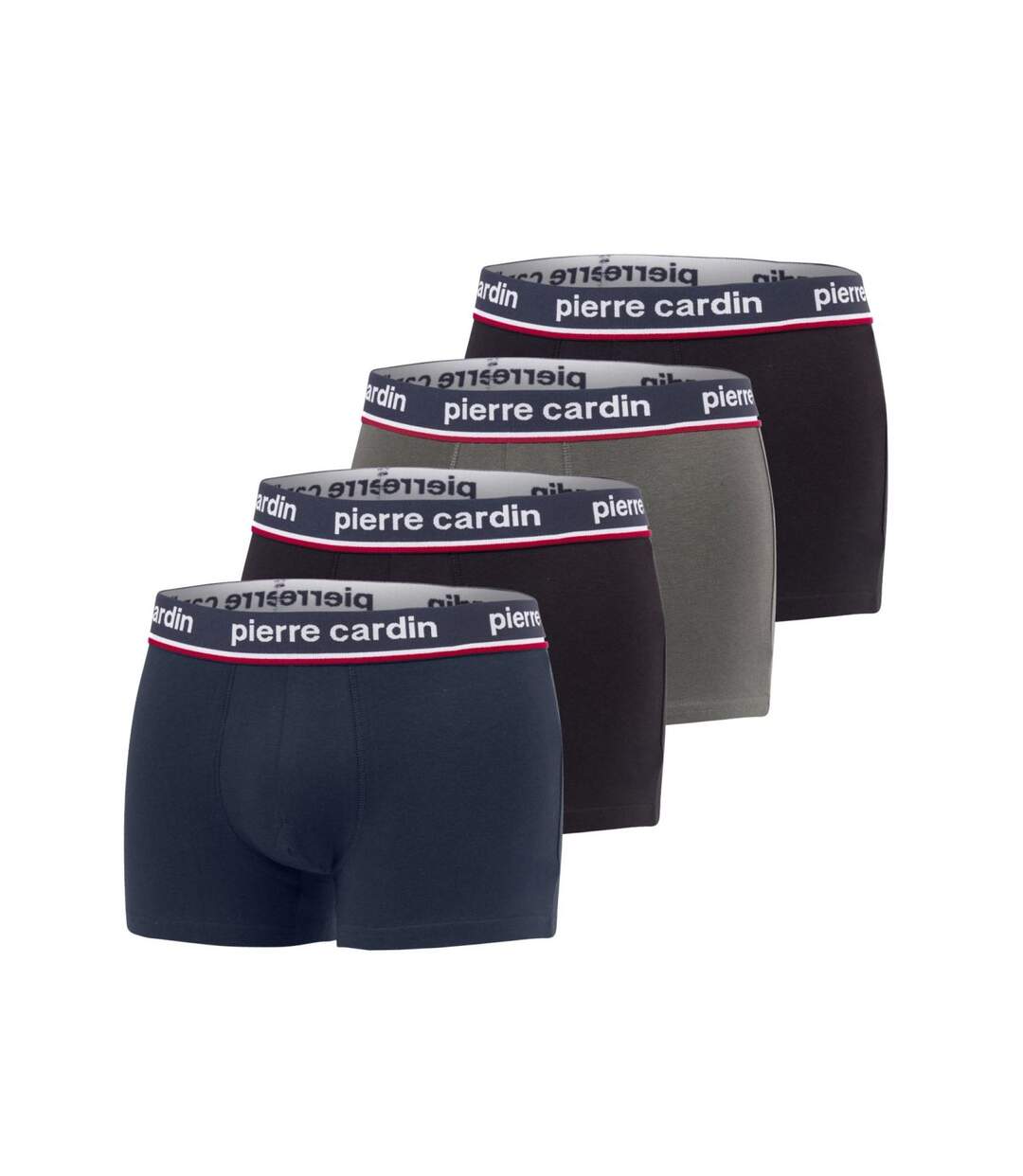 Lot de 4 boxers homme en coton French Pierre Cardin-1