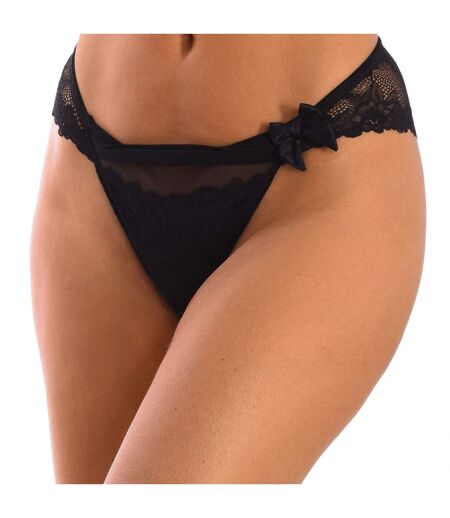 Lace bikini style panties for women, CARLA model. Elegance, softness and perfect fit.