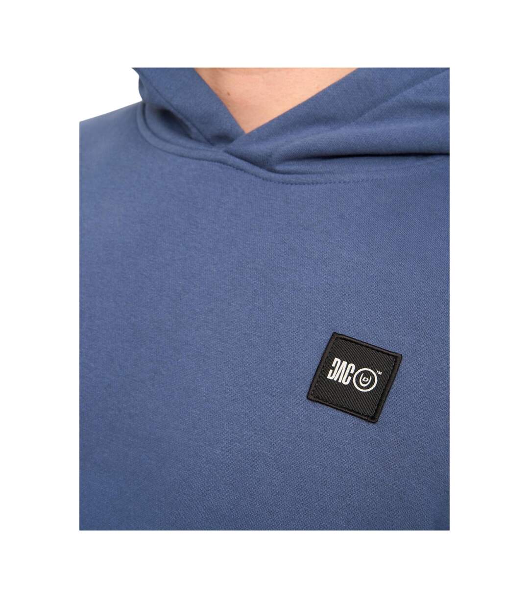 Mens Wrentham Hoodie Denim Blue Duck And Cover-4
