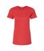 Gildan Womens/Ladies Softstyle CVC T-Shirt (Red Mist) - UTRW8847