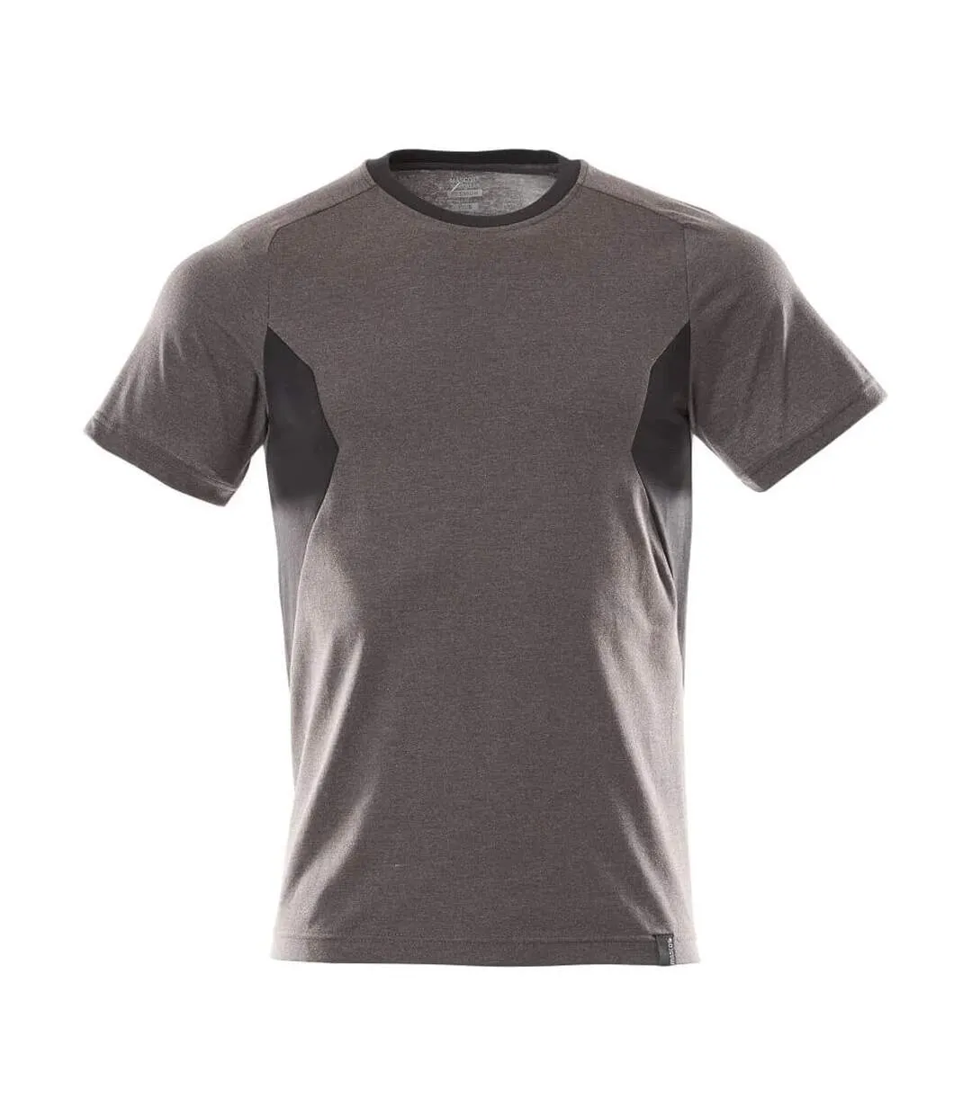 T-shirt Motif/style Détail Contrasté Accelerate Homme Anthracite Foncé Noir Mascot-1