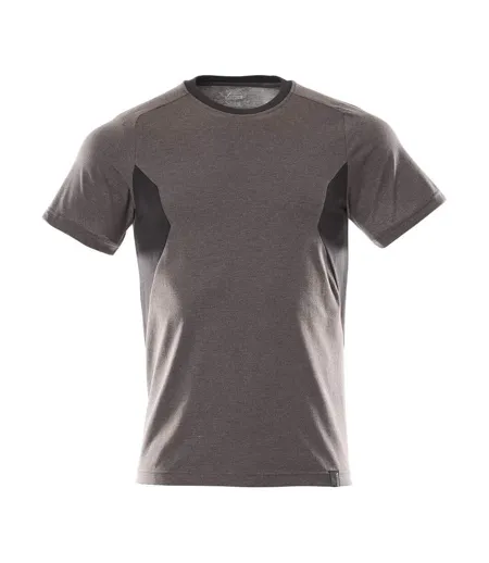 T-shirt Motif/style Détail Contrasté Accelerate Homme Anthracite Foncé Noir Mascot