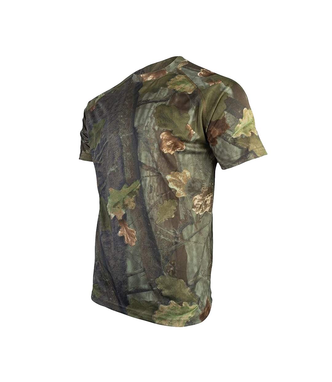 T-shirt Motif/style Feuille De Chêne Homme Vert Marron Jack Pyke-3