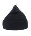 Wind double skin beanie with turn up navy melange Atlantis-2