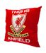 Liverpool FC This Is Anfield Filled Cushion (Red/White) (35cm x 35cm)