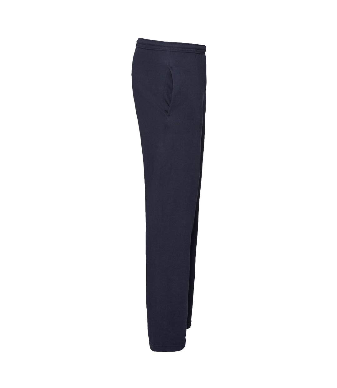 Mens lightweight jogging bottoms deep navy Fruit of the Loom