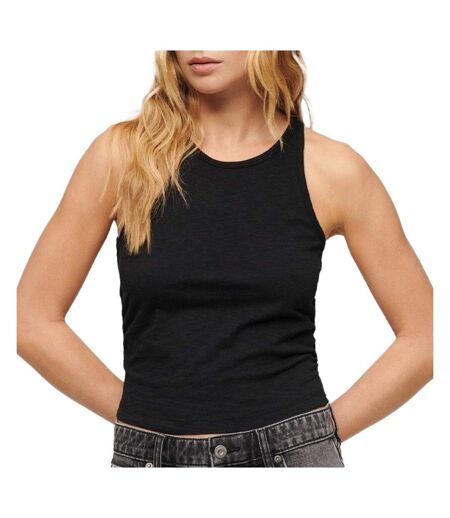 Débardeur noir femme superdry superdry ruched