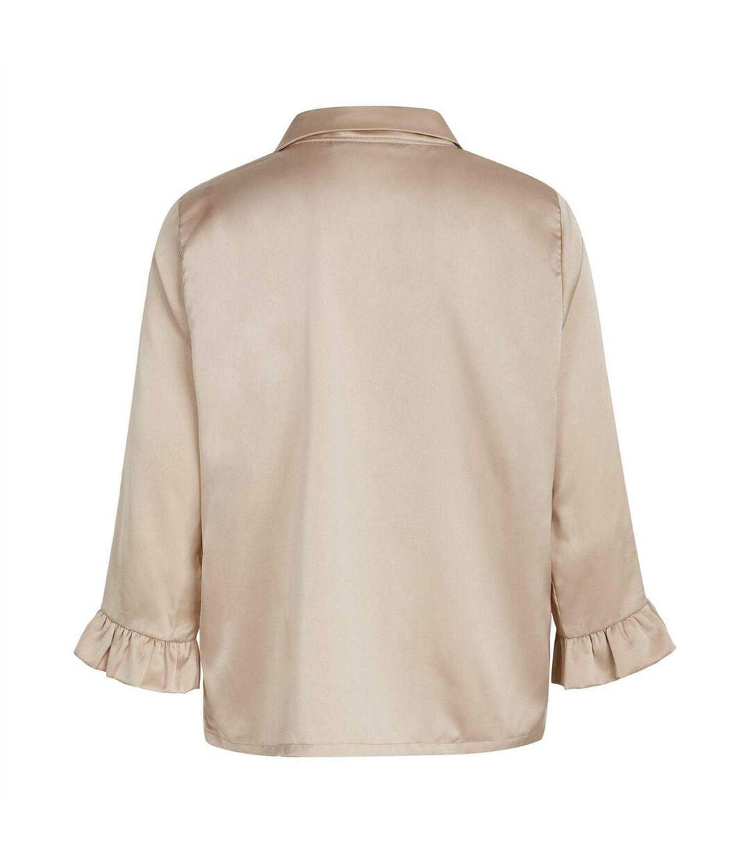 Haut De Pyjama Motif/style Uni Saga Femme Gris Foncé CCDK Copenhagen-3