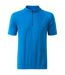 maillot cycliste zippé - HOMME - JN512 - bleu vif