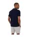Mens Arnwick Short-sleeved Polo Shirt Navy Threadbare-3