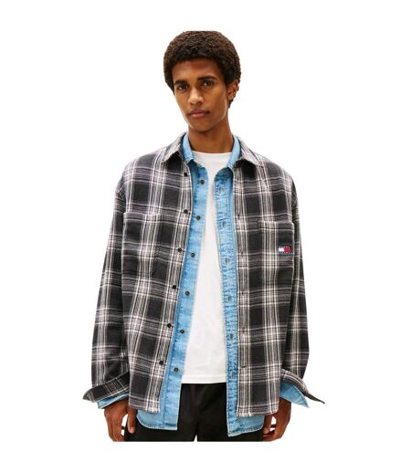 Surchemise Motif/style Motif Écossais Homme Noir Tommy Jeans