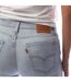 Womens/ladies Denim High Rise Straight Leg Jeans Blue Levis-3