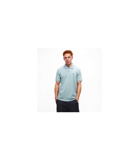 Polo Motif/style Logo Homme Vert Argenté C.P. Company