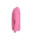 Sweat Basic Adulte Rose Vif Clique-3