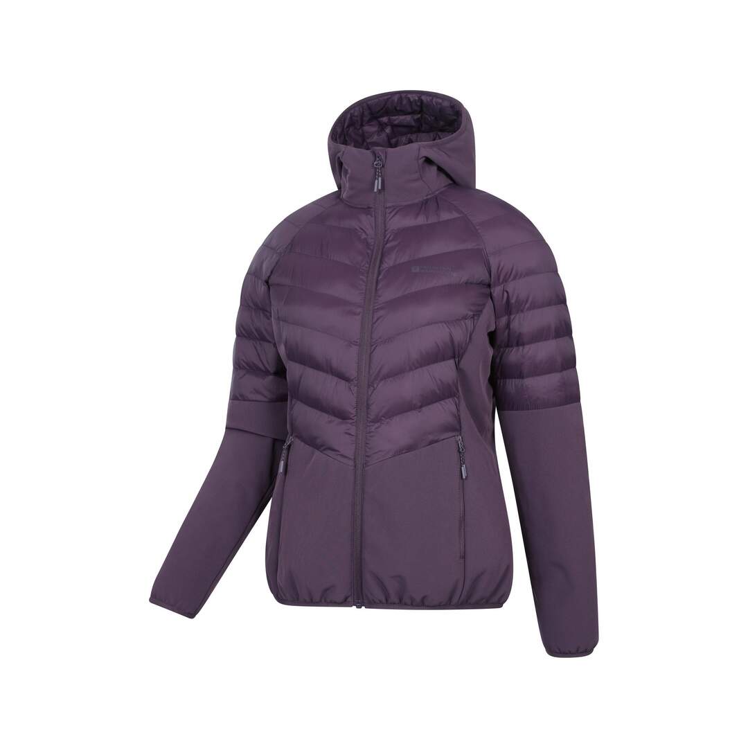 Doudoune softshell agile femme violet Mountain Warehouse-4