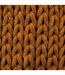 Tapis Salle de Bain Tissé Épais 50x75cm Marron Tabac-3