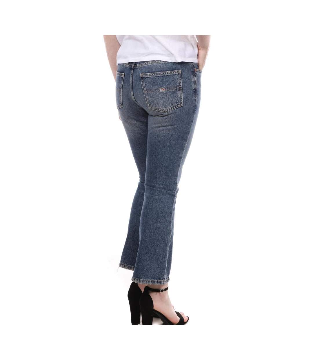 Jean 7/8 Bleu Femme Tommy Hilfiger Flare - W26-L32