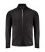 Mens Adapt Full Zip Fleece Jacket Black Cutter & Buck-2