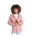 Sweat À Capuche College Femme Vieux Rose Awdis-2