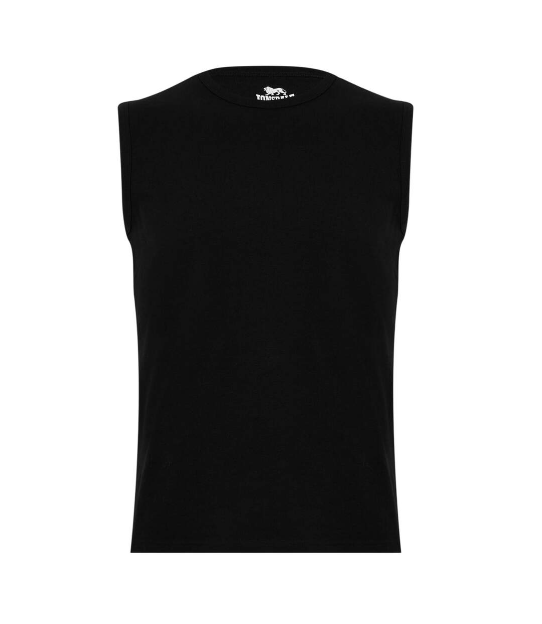 Débardeur Sans Manches Motif/style Uni Homme Noir Lonsdale-2