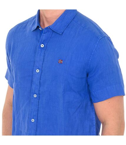 Short sleeve shirt with lapel collar NP000IF1 man