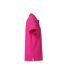 Mens Basic Polo Shirt Bright Cerise Clique-4
