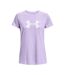 T-shirt Motif/style Graphique Femme Violet Clair Under Armour-1