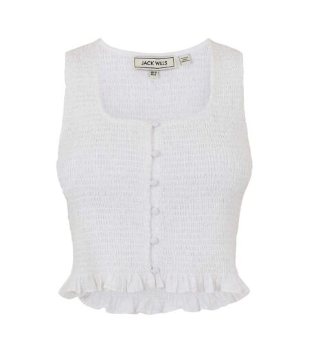 Débardeur Sans Manches Femme Vieux Blanc Jack Wills