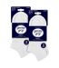 Lot de 6 paires de chaussettes en coton pour femme-2