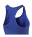 Womens/ladies Essential Performance Racerback Gym Tank Top Blue Puma-4