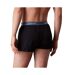 x3 boxers noir homme calvin klein jeans slim - l-3