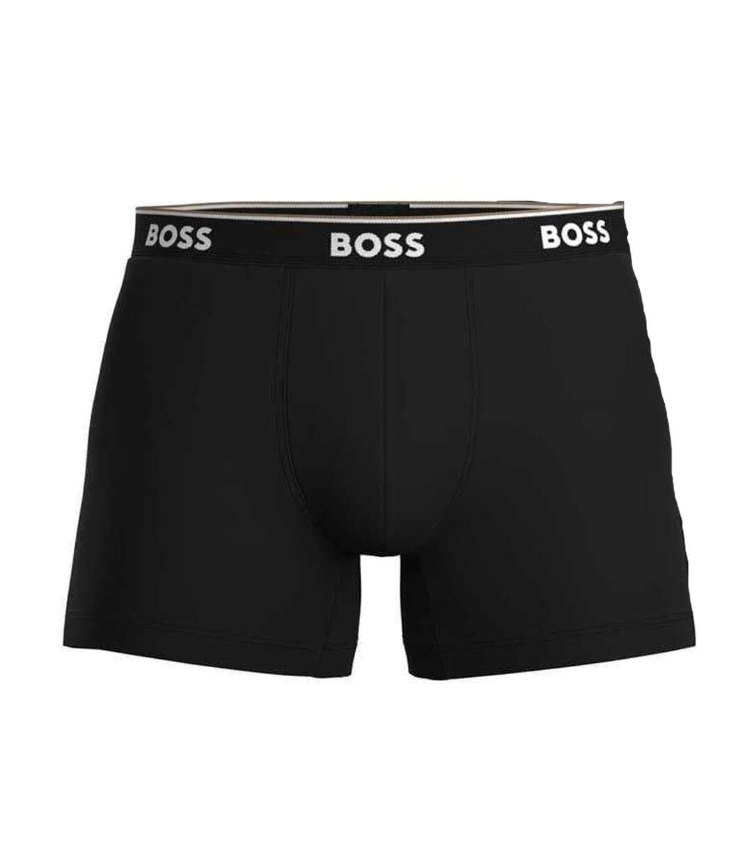 Pack Of 3  Mens Boxer Shorts  Grey Black Blue Boss-2