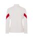 Veste Motif/style Rugby Angleterre Femme Blanc Rouge Castore-2