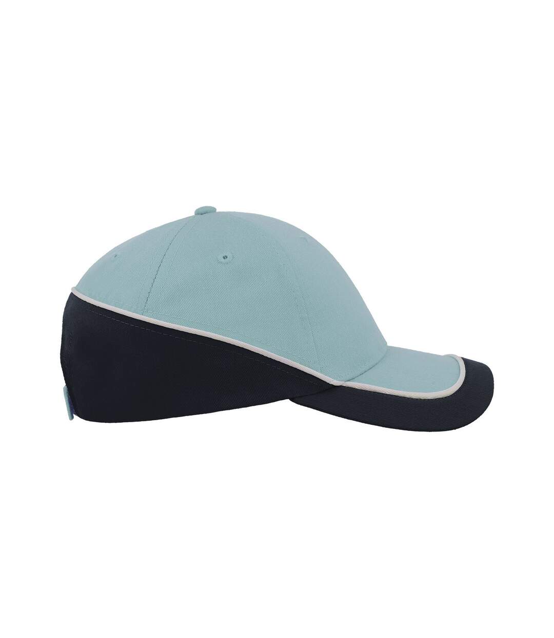 Casquette compétition racing mixte bleu clair / bleu marine Atlantis-4