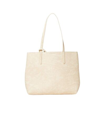 Womens/ladies tatiana tote bag & purse one size cream Dorothy Perkins